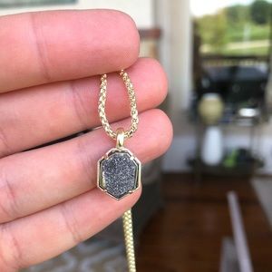 NWOT Kendra Scott Drusy Adjustable Necklace ✨